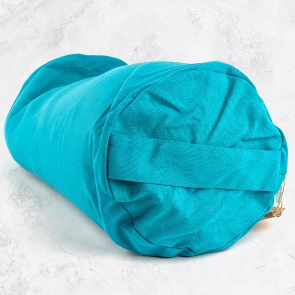 Myga Buckwheat Support Bolster Pillow - Turquoise GOODS Superdrug   