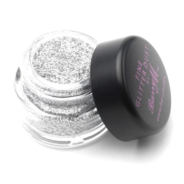 Barry M Fine Glitter Dust Pink GOODS Superdrug Silver  