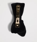 Miu Miu velvet bow hair clip British product