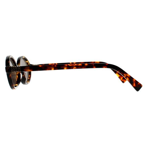 Miu Miu MU 04ZS brown mirrored sunglasses (British brand)
