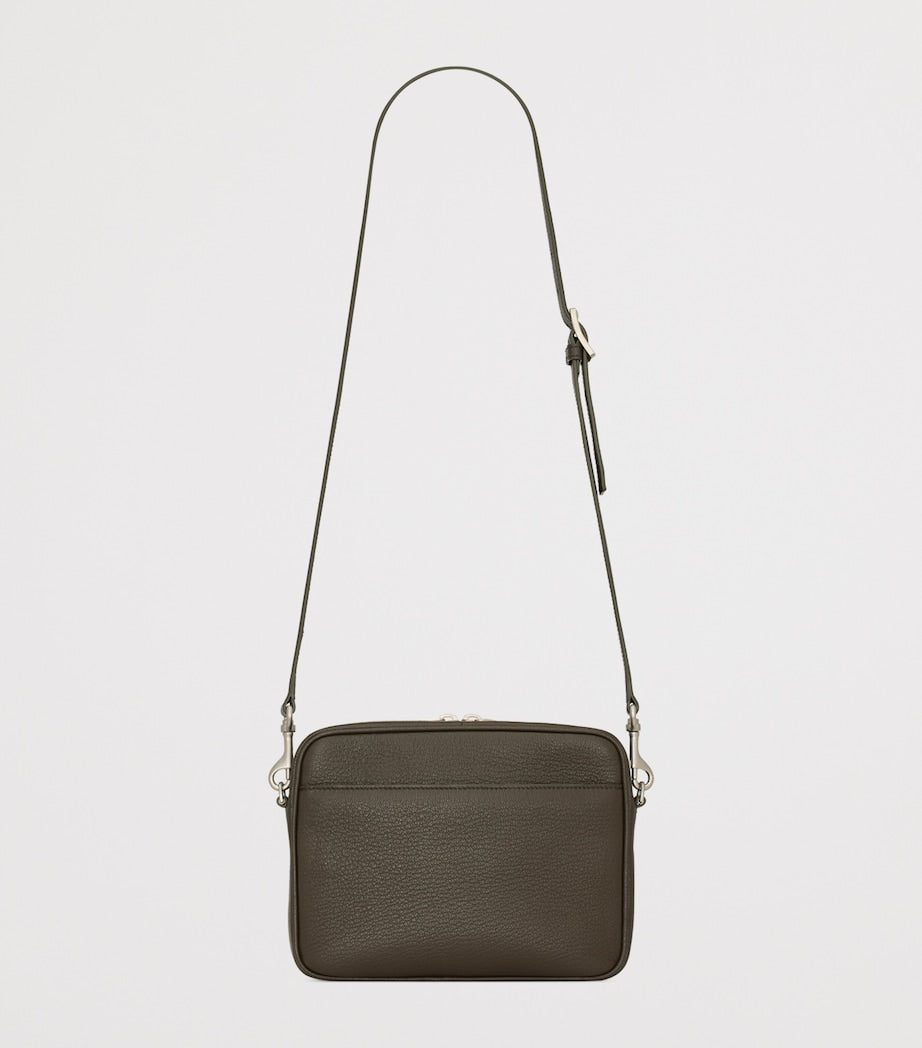 Saint Laurent camera cross-body bag grain leather, imported from the UK