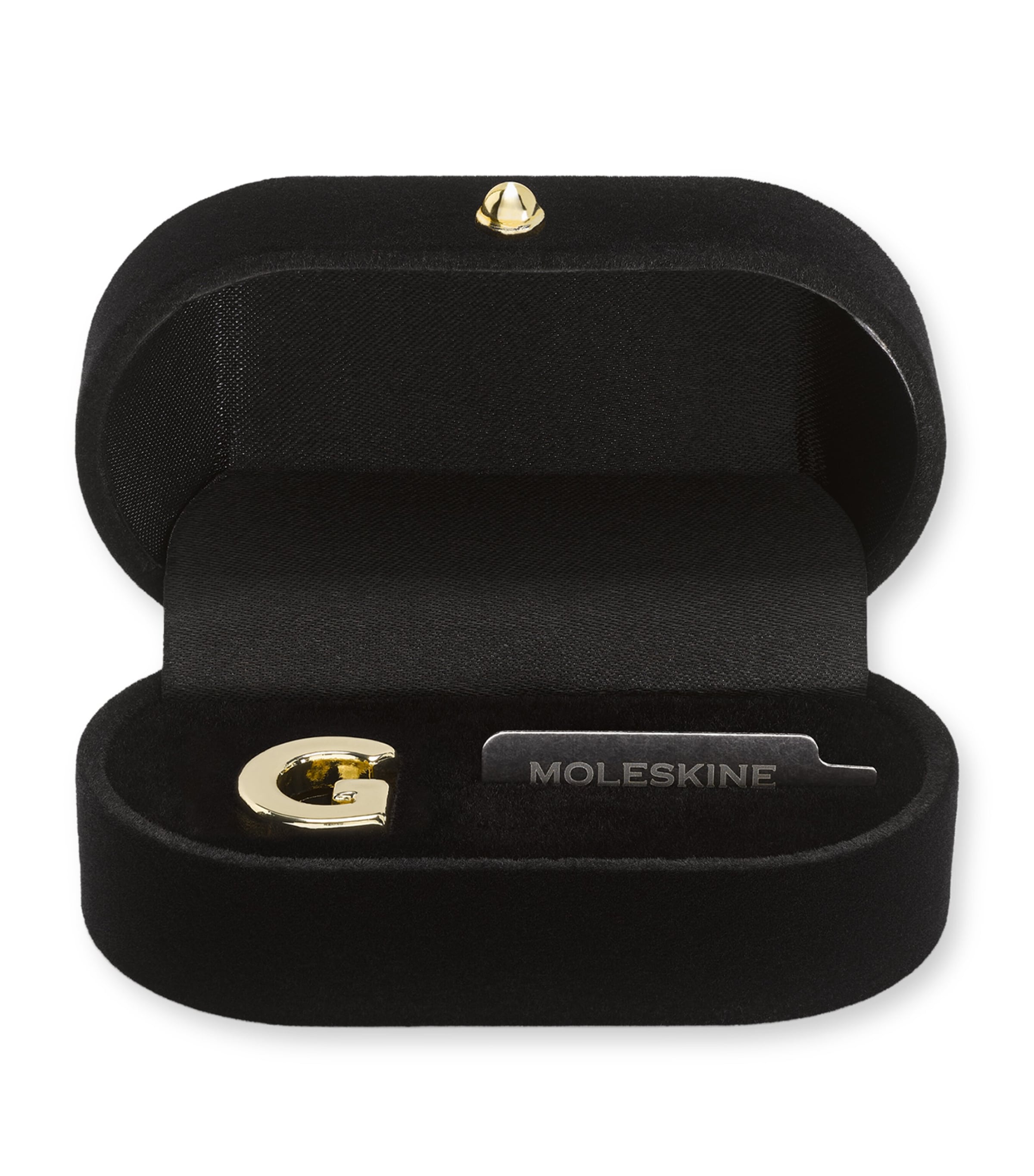 Moleskine Gold-Plated G Notebook Charm, imported from the UK