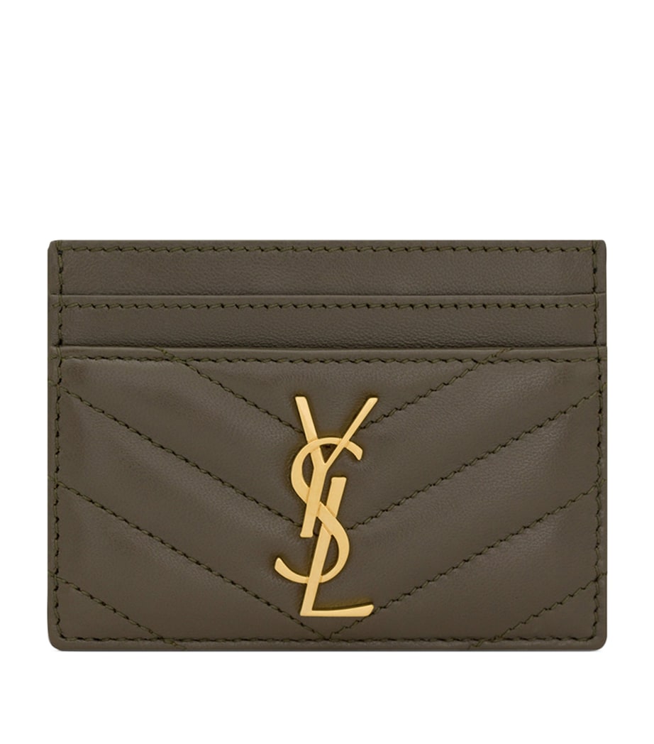 Saint Laurent Matelassé card holder, imported from the UK