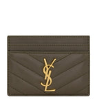 Saint Laurent Matelassé card holder, imported from the UK
