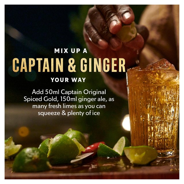 Captain Morgan Original Spiced Gold Rum Based Spirit Drink   1L GOODS M&S   