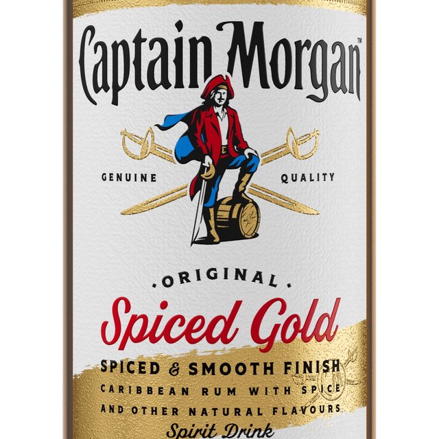 Captain Morgan Original Spiced Gold Rum Based Spirit Drink   1L GOODS M&S   