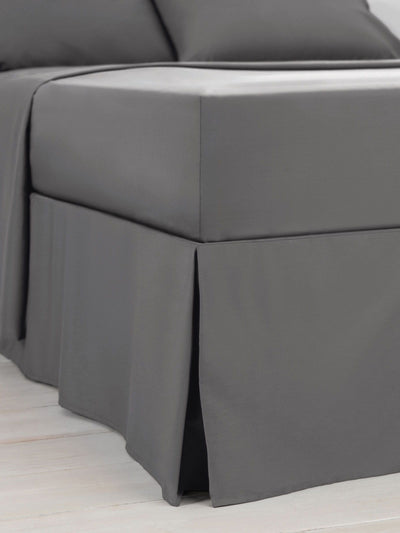 Jupons de lit Gris Anthracite Coton Riche Next - Acheter en ligne chez McGrocer