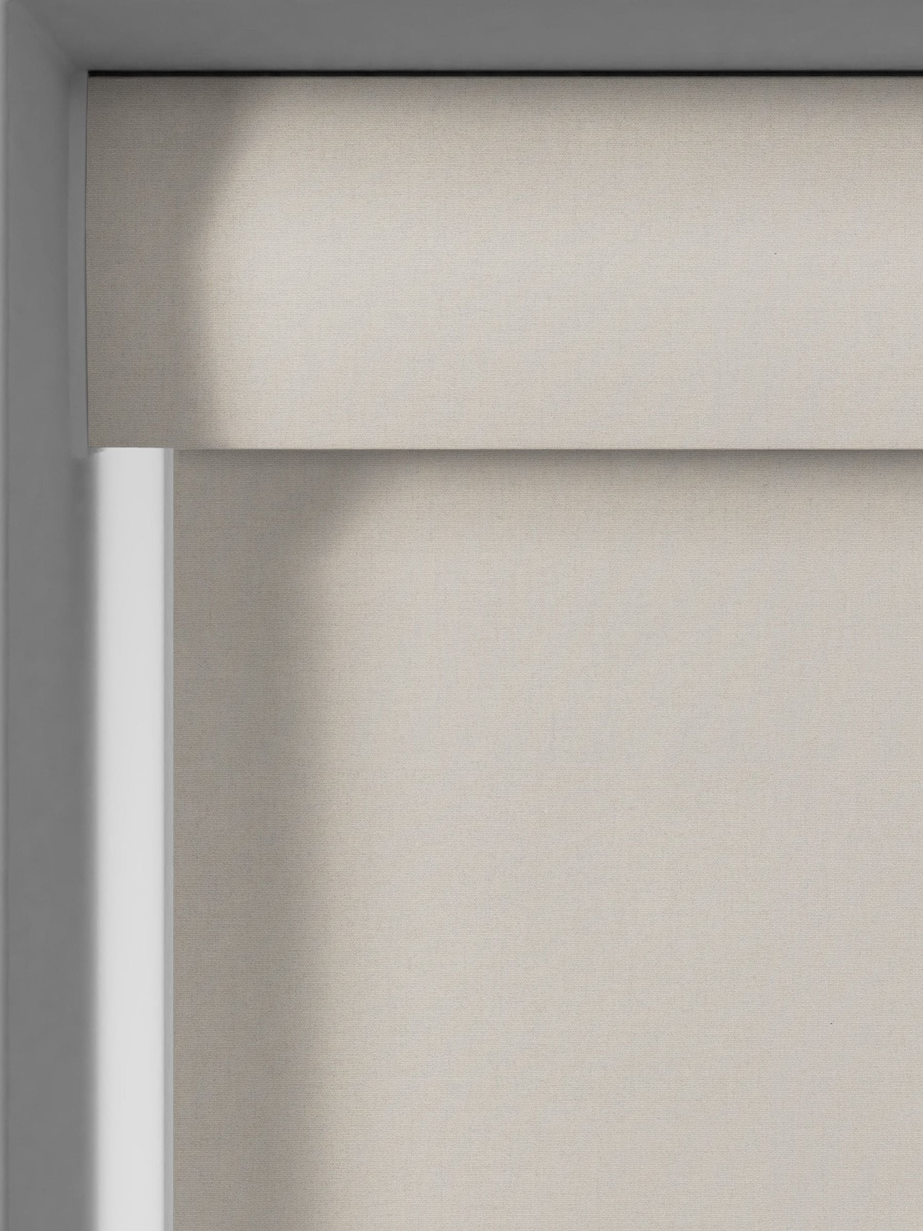 Next blackout roller blind taupe natural, imported from the UK