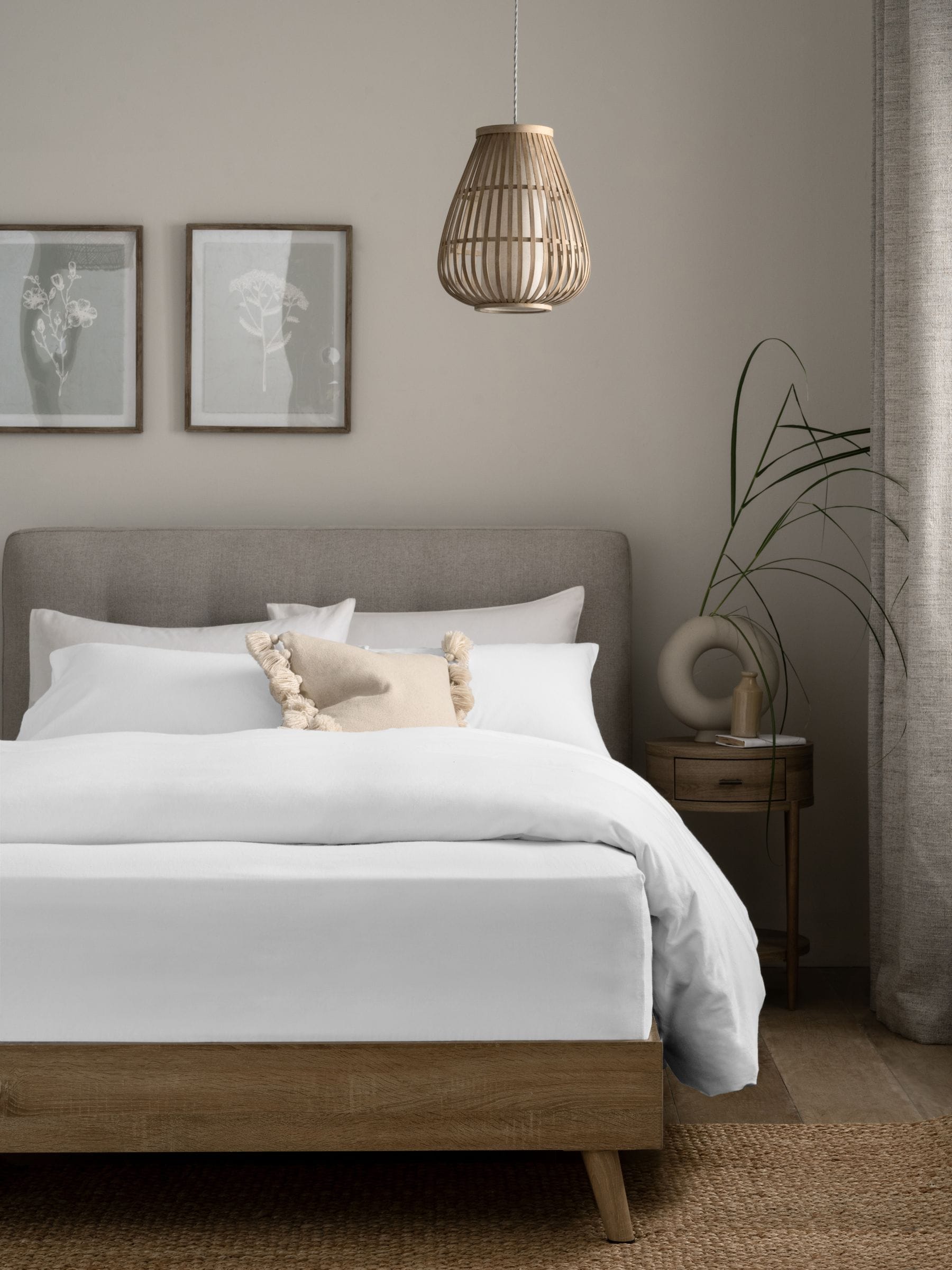 Dark Green Brushed Cotton Supersoft Deep Fitted Bed Sheet
