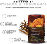 Feel Supreme Cordyceps Sinensis 60 capsules, imported from the UK