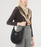Valentino Garavani small leather Hoboho shoulder bag, imported from the UK