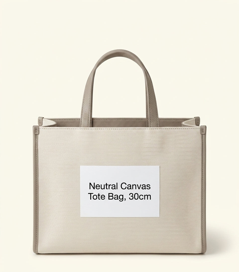 Burberry small linen-cotton Cotswolds tote bag - British product
