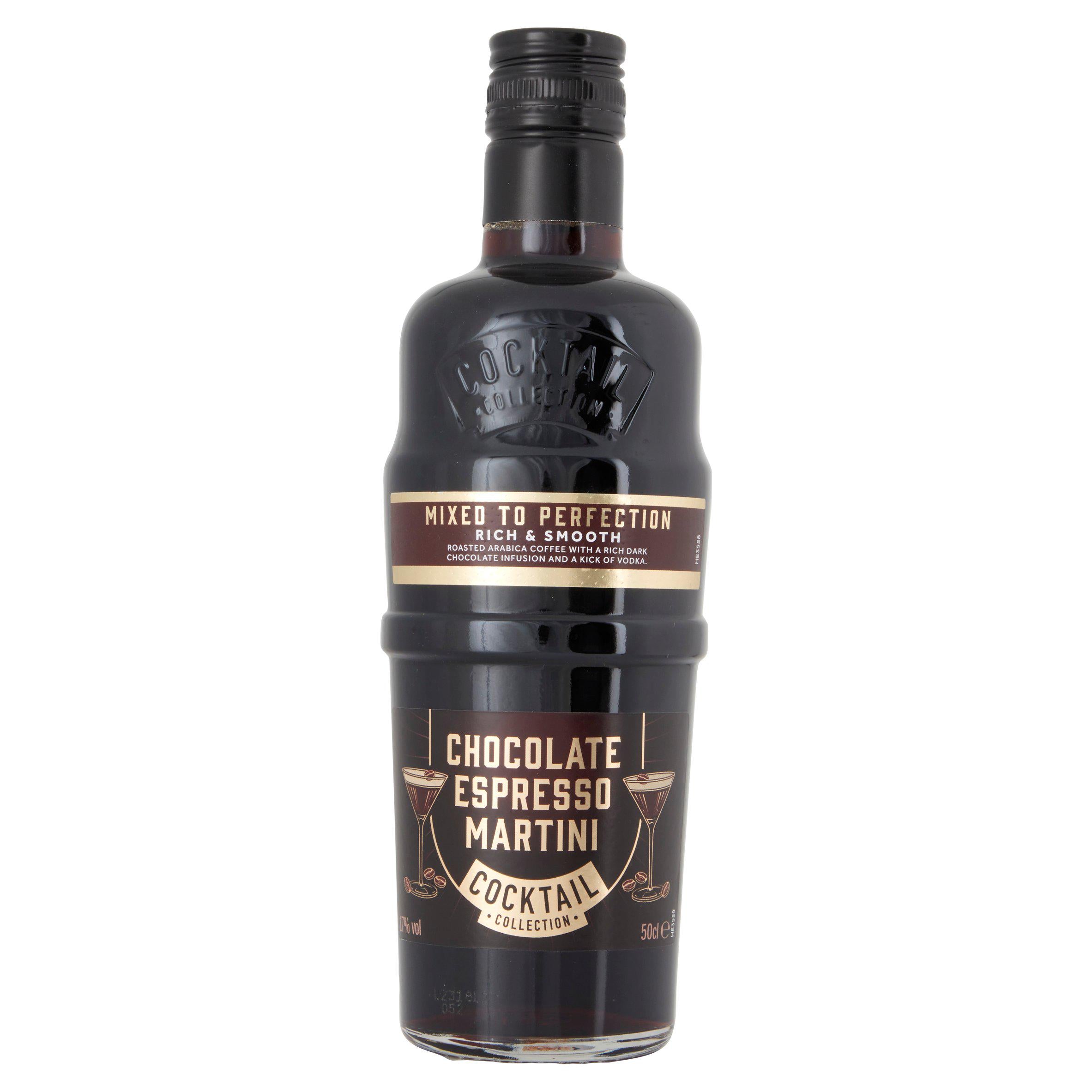 Cocktail Collection Chocolate Espresso Martini 50cl GOODS Sainsburys   