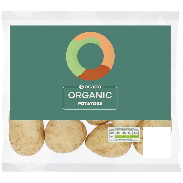 Ocado Organic British White Potatoes   2kg