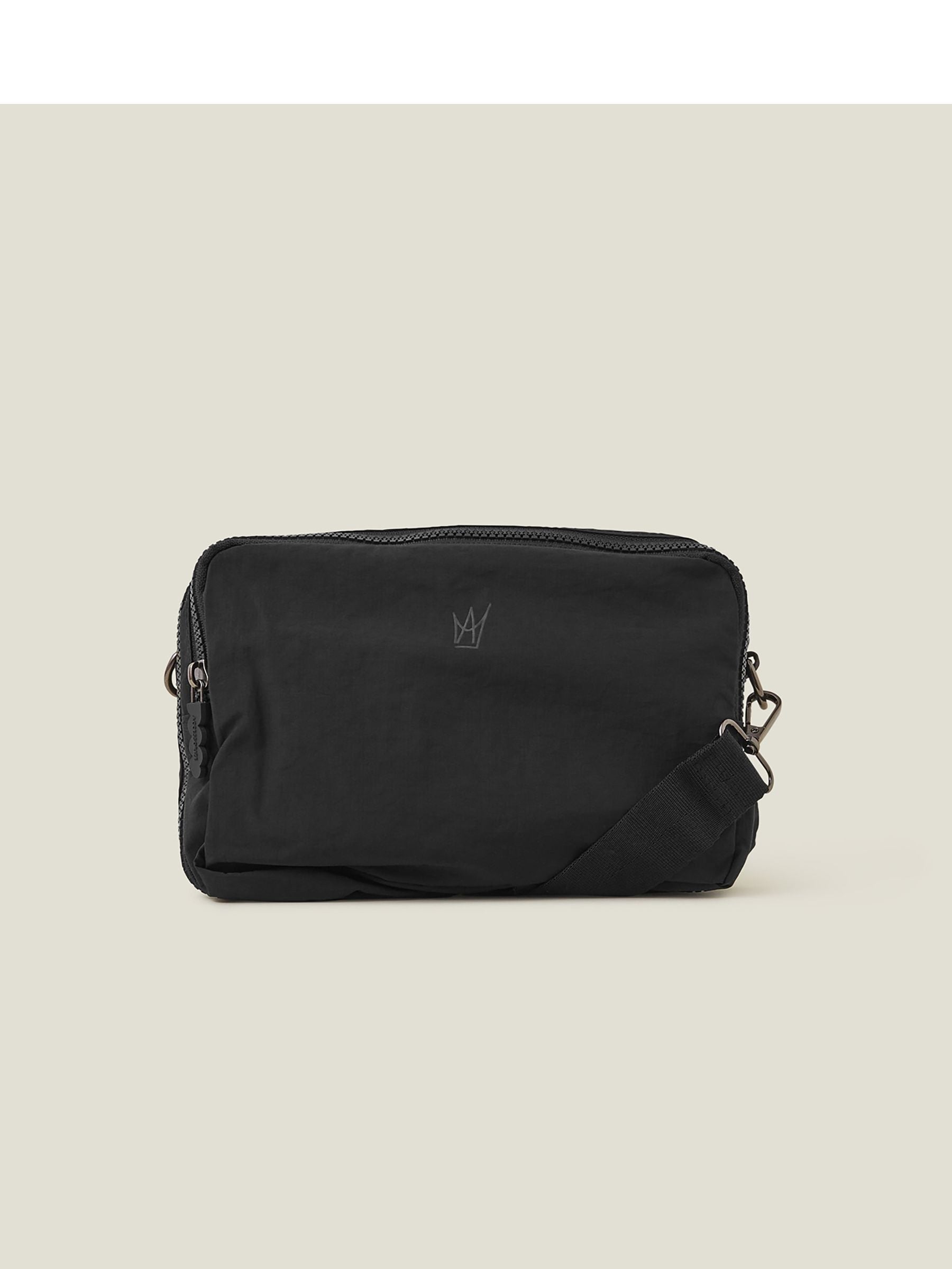 Accessorize black packable travel rucksack (British brand)