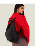 Accessorize black packable travel rucksack (British brand)