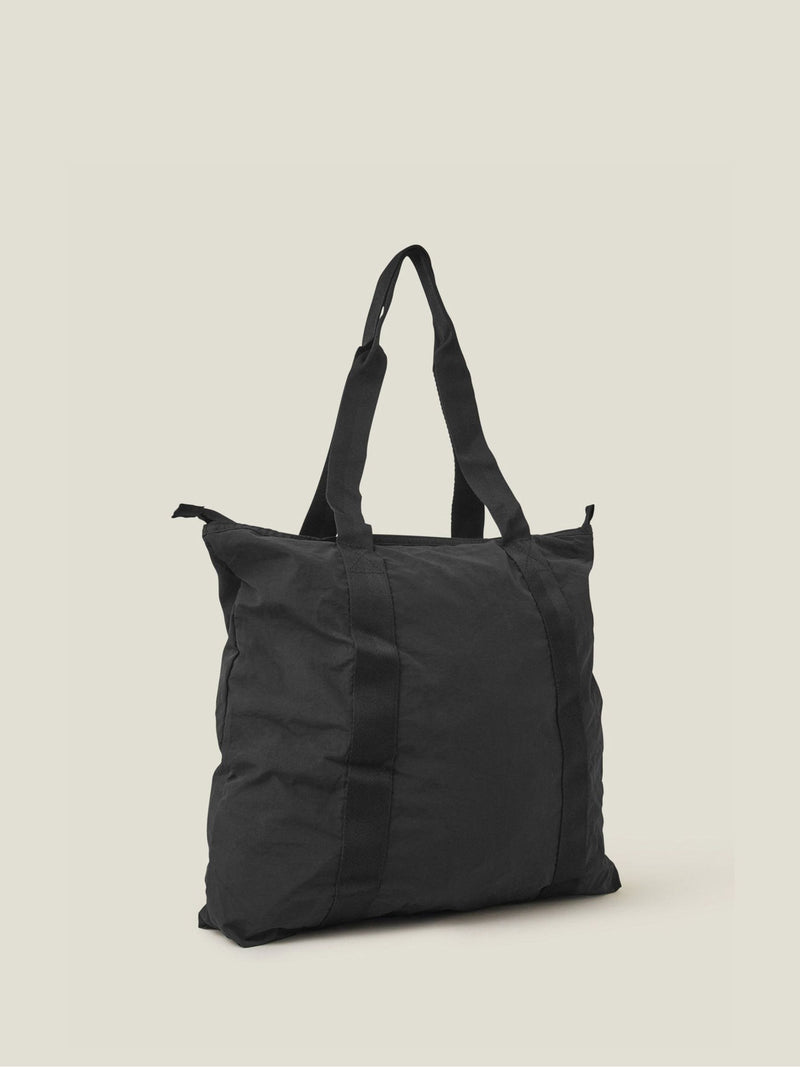 Accessorize black packable travel tote bag, UK version