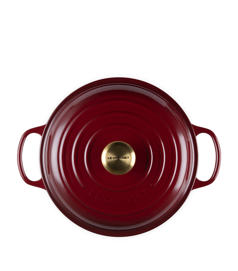 Le Creuset cast iron shallow casserole dish 26cm, UK version