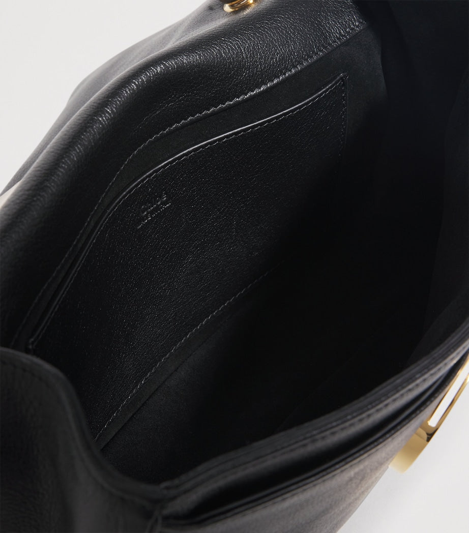 Chloé Heritage medium leather shoulder bag, imported from the UK