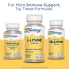 Solaray L-Lysine 1000mg 60 capsules, imported from the UK
