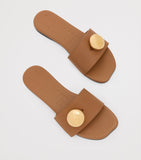 LOEWE Pebble Leather Sandals, UK version