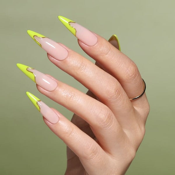 Bluesky soft gel nail extension kit stiletto 100 tips, UK version