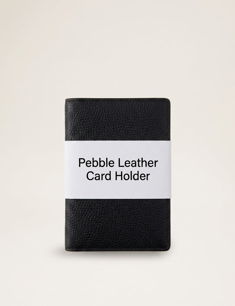 Mulberry Scotchgrain passport cover with leather lining (British brand)