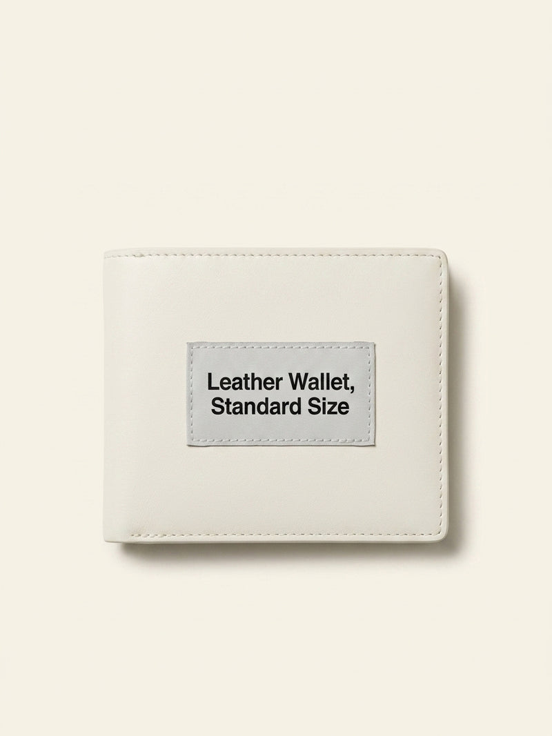 Cartier 6CC leather wallet with double C monogram, 9x12cm - British product