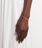 Jade Trau yellow gold diamond Maverick Line bracelet, imported from the UK