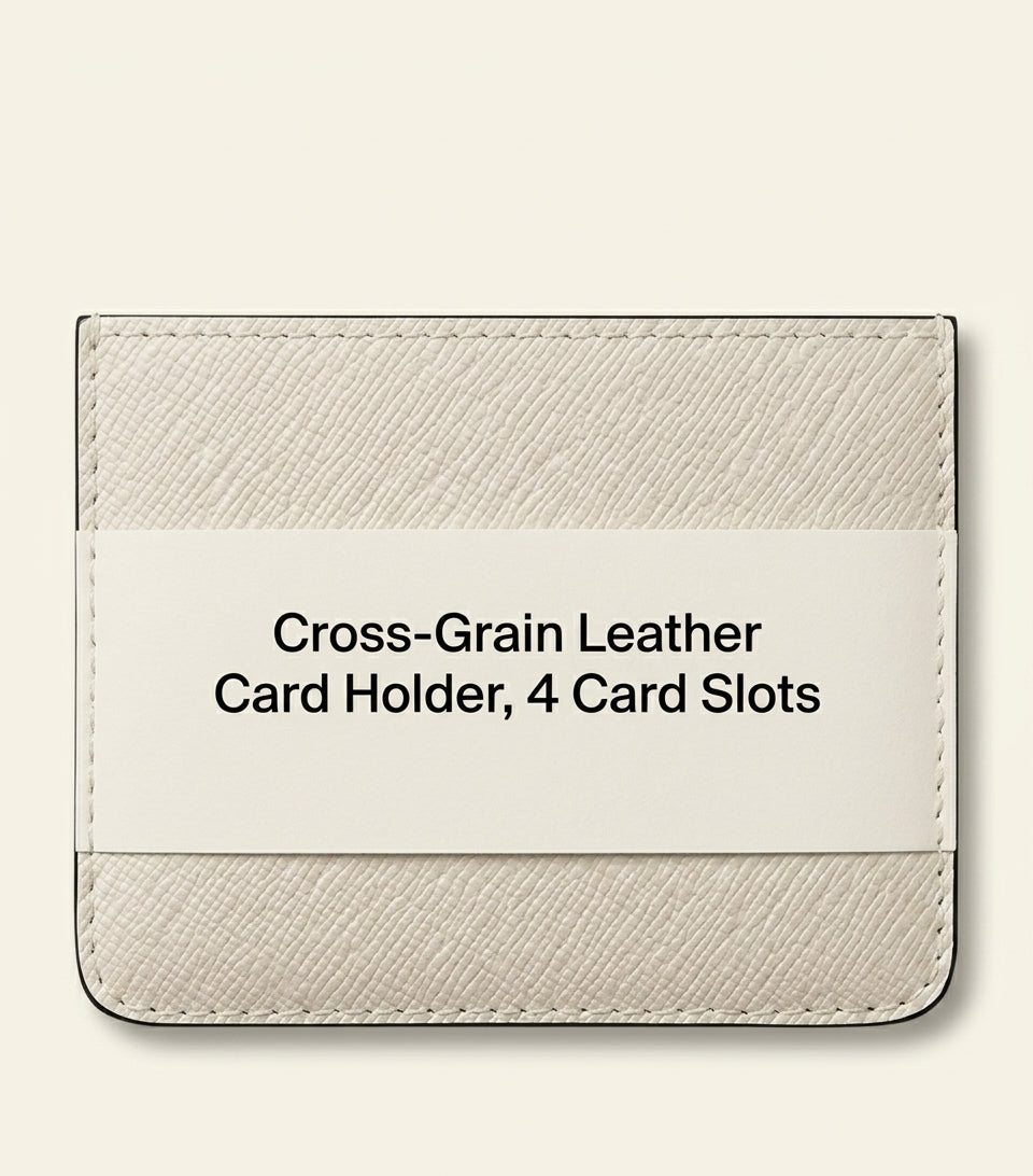 Cartier C de Cartier card holder in calfskin (British brand)