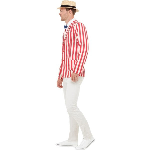 Smiffys 20s barber shop costume red and cream (British brand)