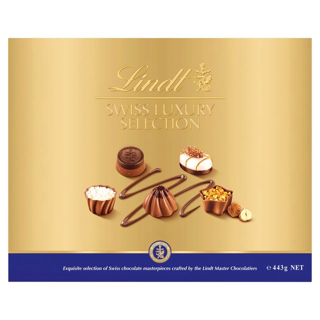 Lindt Swiss Luxury Selection   443g GOODS M&S   