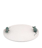 Bordallo Pinheiro cheese plate 31.5cm - British product