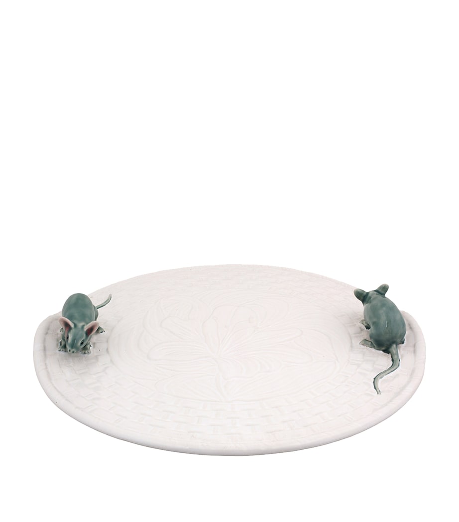 Bordallo Pinheiro cheese plate 31.5cm - British product