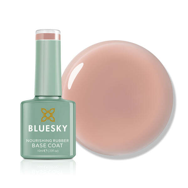 Bluesky rubber base coat Subtle Veil 10ml (British brand)