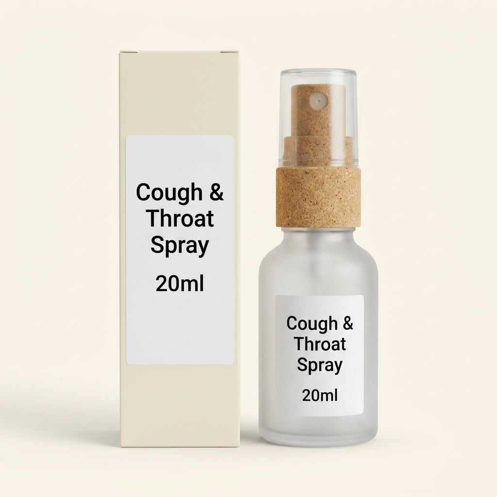 Holland & Barrett cough throat spray 20ml (British brand)