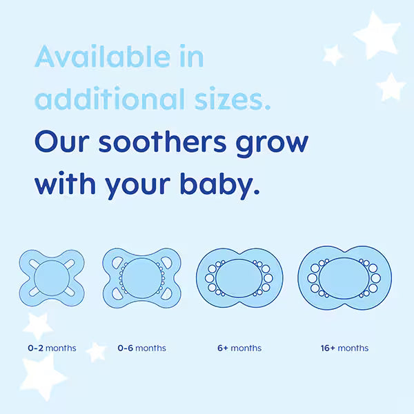 MAM Start Night Soother 2 Pack (British brand)