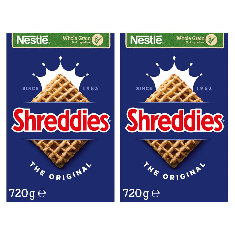 Nestle Shreddies, 2 x 720 g