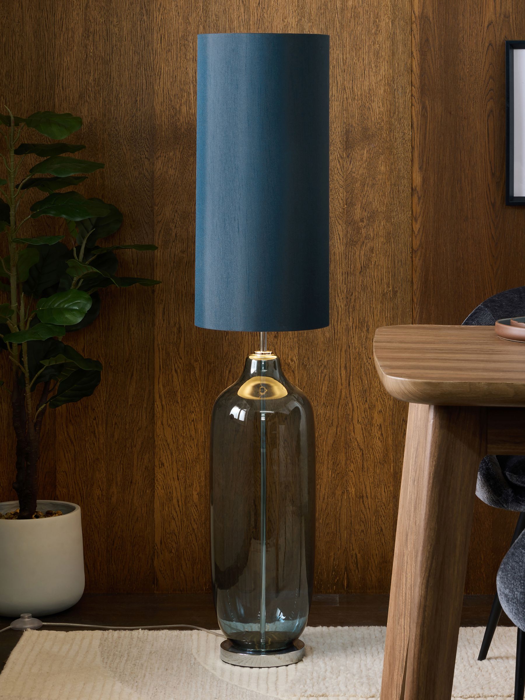 Blue Connor Floor Lamp