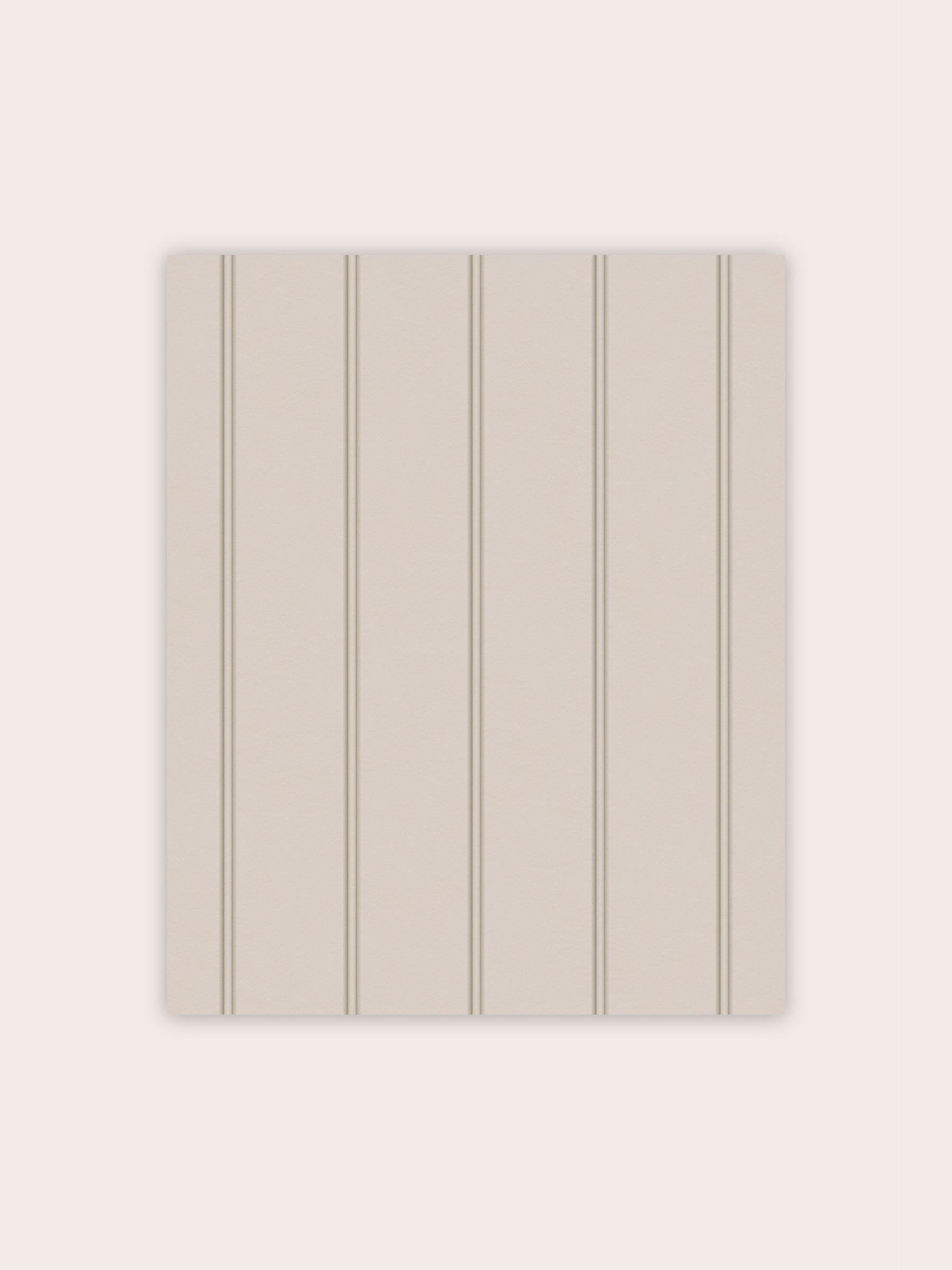 Laura Ashley wallpaper sample Dove Grey Chalford Wood Panelling A4 (British brand)