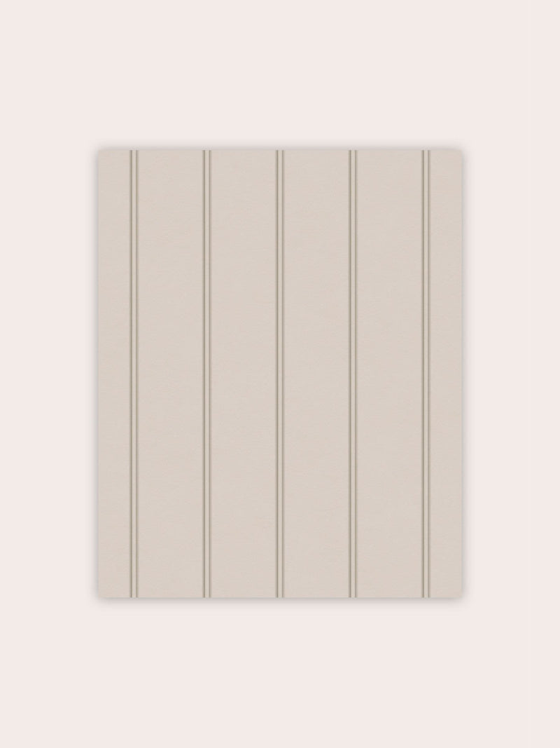 Laura Ashley wallpaper sample Dove Grey Chalford Wood Panelling A4 (British brand)