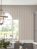Laura Ashley wallpaper sample Dove Grey Chalford Wood Panelling A4 (British brand)