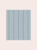 Laura Ashley Chalford wood panelling wallpaper sample Seaspray blue A4 - British product