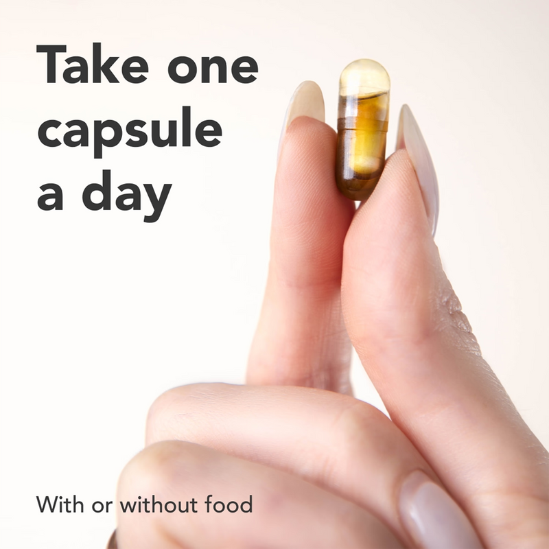 Zooki Biotics+ Brain Clarity probiotic supplement 30 capsules, imported from the UK