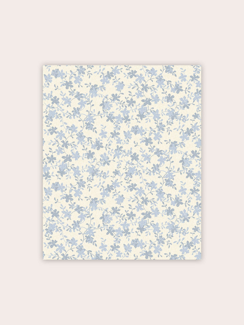 Laura Ashley Misterton seaspray blue wallpaper sample A4, imported from the UK