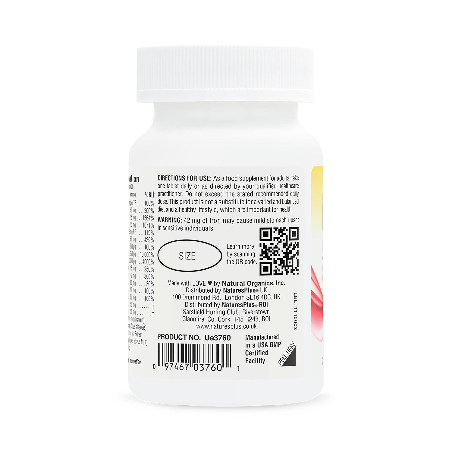 NaturesPlus Hema-Plex iron supplement (British brand)