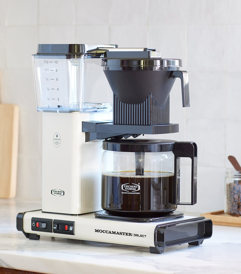 Moccamaster KBG Select filter coffee machine, imported from the UK