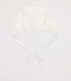 PEPA LONDON cream lace bonnet (British brand)