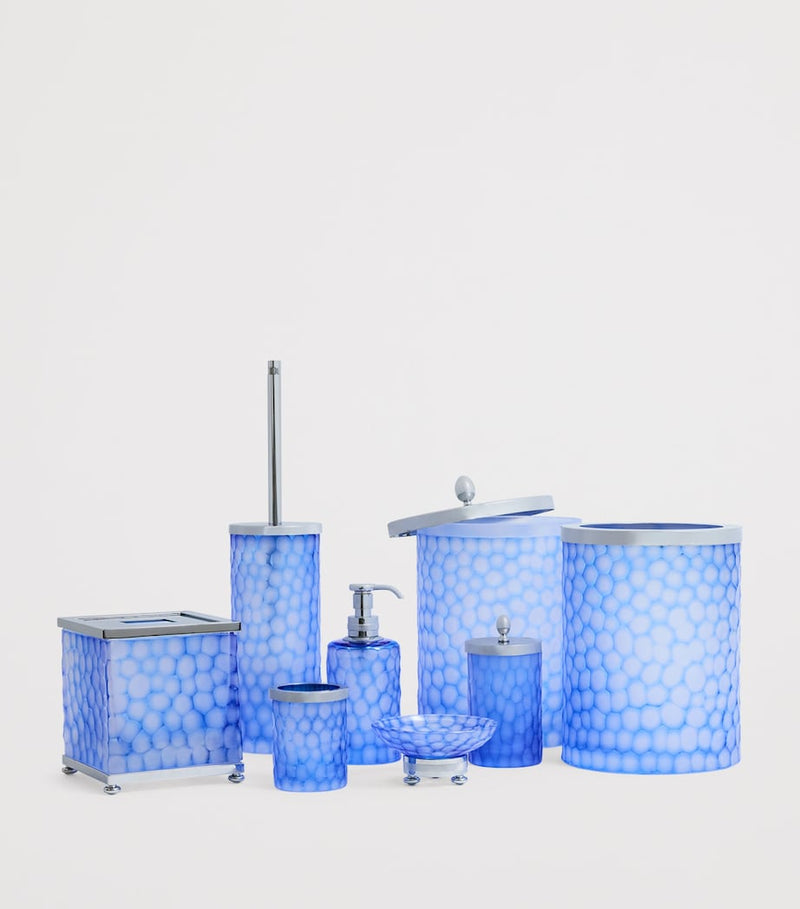 ZODIAC Crystal Ocean Honeycomb soap dispenser (British brand)