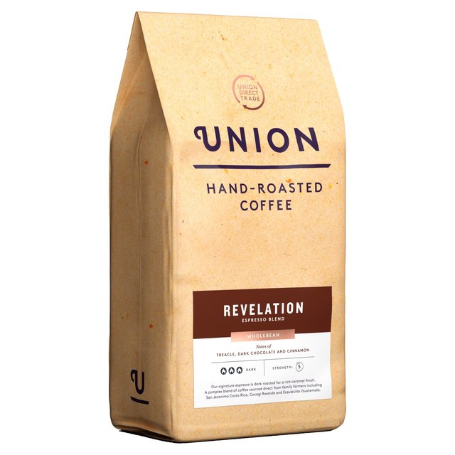 Union Revelation Blend Wholebean Coffee   1kg